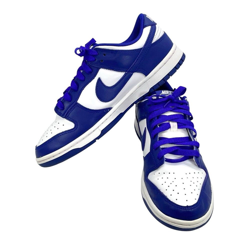 Nike Dunk Low Retro Game Royal White Men’s Size 8.5 DV0833-103 - Picture 6 of 6